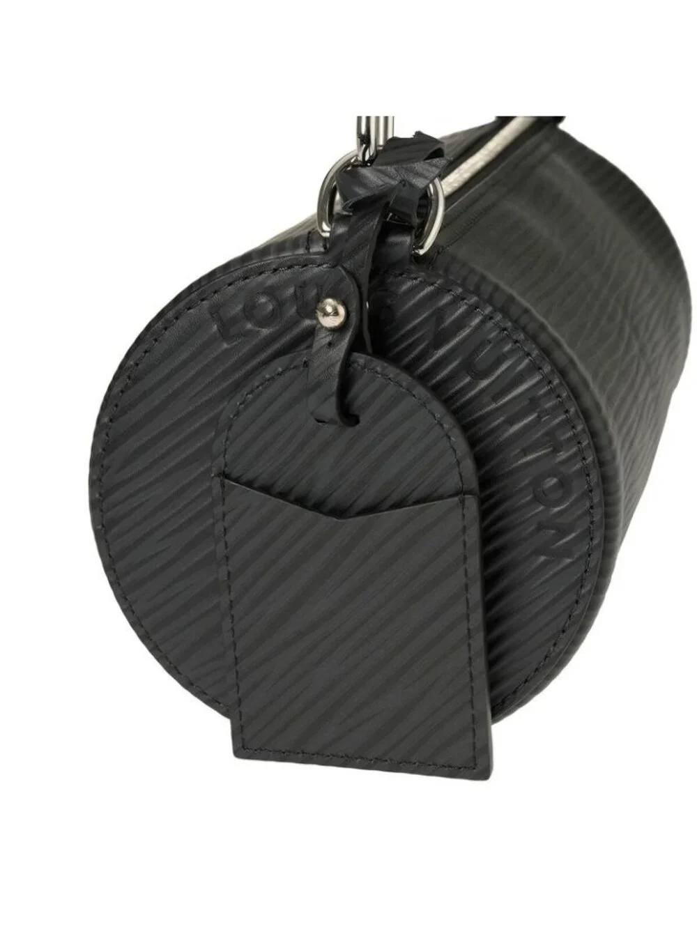 Louis Vuitton Shoulder Bag Soft Porochon PM Black